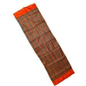 Vintage 100% Acetate Dachshund Print‎ Scarf Beautiful Rolled Edges Made in Japan